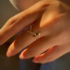 585 GOLD RING - SCHLANGE