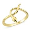 585 GOLD RING - SCHLANGE2